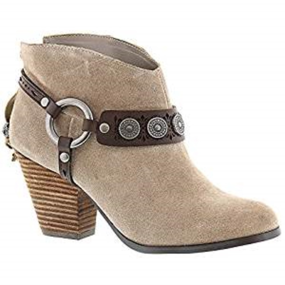 Gorgeous Taupe Suede Boots